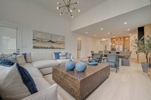 TV connectée, cheminée