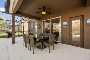 Outdoor dining - 6 Bedrooms / 6.5 Bathrooms / Solterra (4176 OD) (Davenport)
