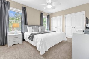 5 bedrooms, travel cot, WiFi, bed sheets