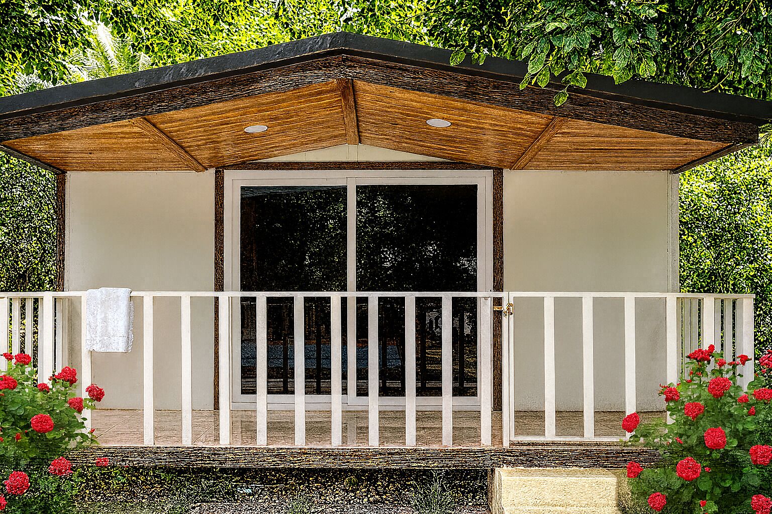 Habitación de lujo | Sábanas de algodón egipcio, ropa de cama de alta calidad y escritorio 