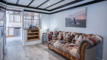 Smart-tv och bordsfotboll