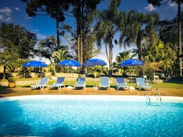 Indoor pool, 2 outdoor pools, sun loungers