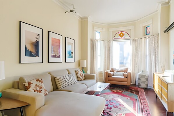 Family Chalet | Living area