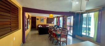 Private room for 4 people. A/C, TV, Wi-Fi, minibar, kitchen and living. Downtown | Isla Mujeres  #3