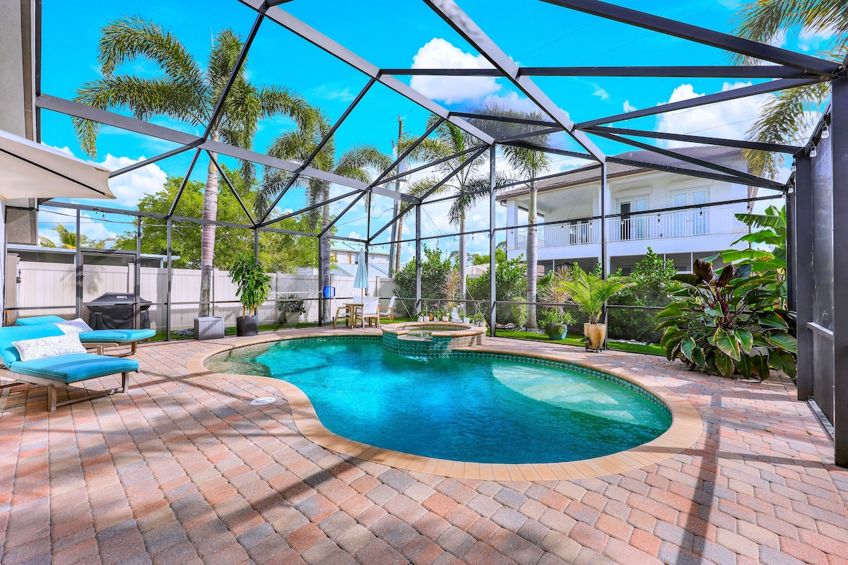 Photo 25 of 10% Off Weekly Naples Lux Home Private Heated POOL + Spa, Near Vanderbilt Beach