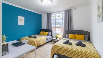 2 Schlafzimmer, Bügeleisen/Bügelbrett, kostenloses WLAN, Bettwäsche