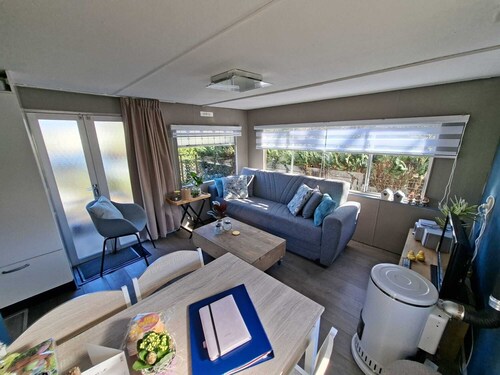 Cozy, mobile home Banjer at camping de Tien Heugten in Schoonloo 