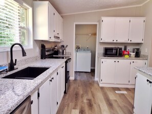 Private kitchen - Backwoods Milton House 3BR&2bath 3 Miles from VIR (Milton)