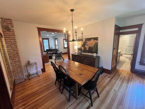Dining - Historic Farmhouse Haven with quick access to 1-80 to enjoy Omaha or Lincoln (Gretna)