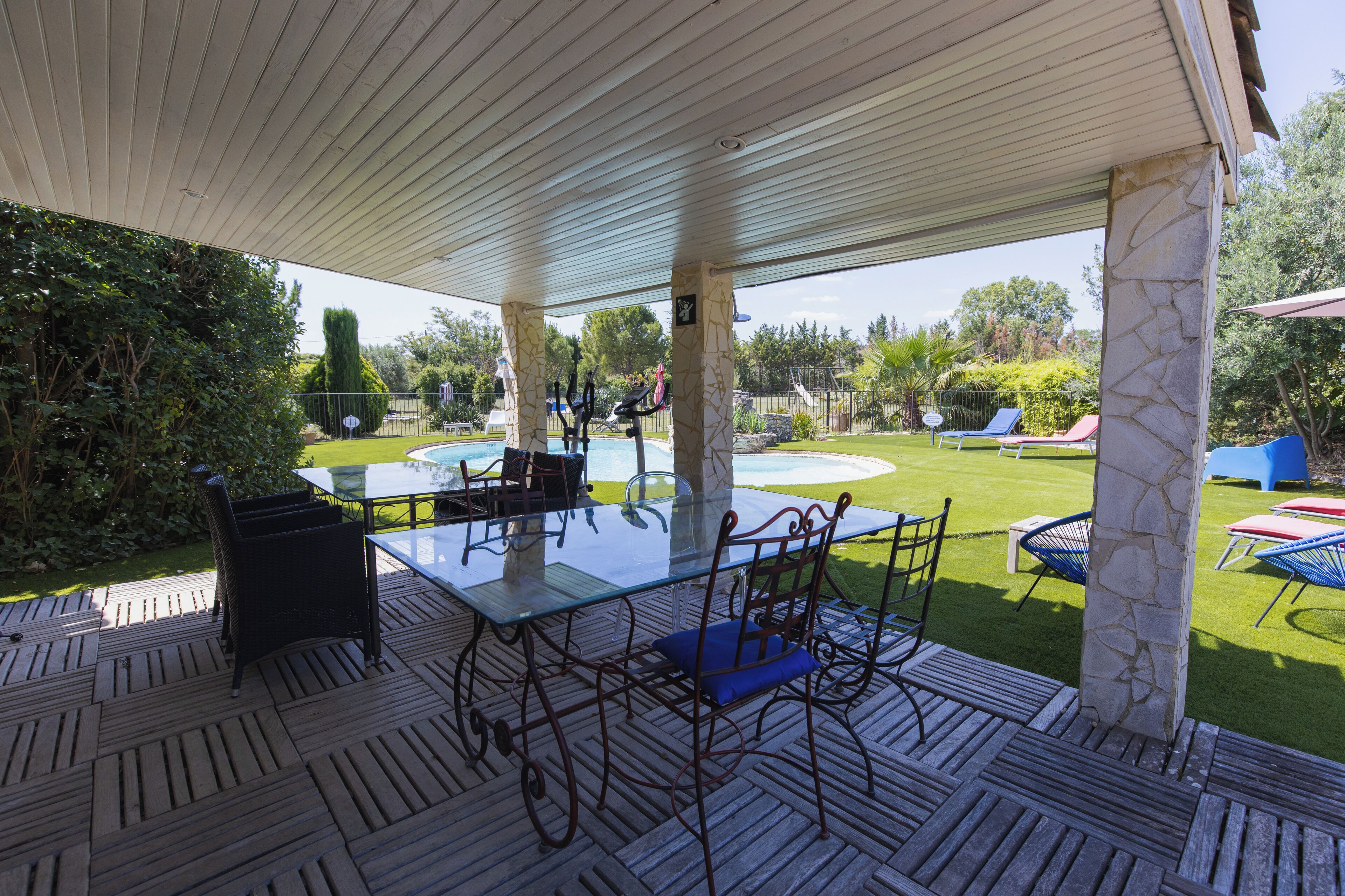 Seasonal outdoor pool