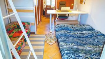 1 camera, Wi-Fi, lenzuola