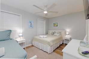 2 habitaciones, tabla de planchar con plancha y wifi gratis