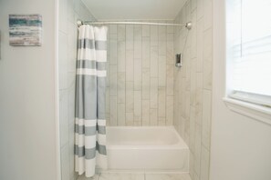 Hair dryer, towels