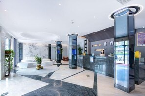 Lobby lounge - Homeinn Pebble Hotel (Shengzhou Shengzhou Avenue Kaiyuan Plaza) (Shengzhou)