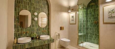 Shower, hair dryer, bidet