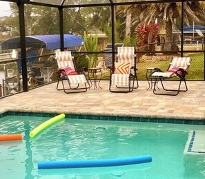 Pool - Coral Vista-New Beautiful 3 Bedroom with Pool Canal (Cape Coral)