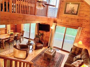 TV, fireplace, video games, foosball - Heartwood Lavish Cottage in the Smoky Mountains (Pigeon Forge)