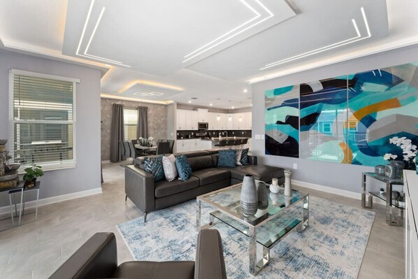 TV, video games, foosball, table tennis