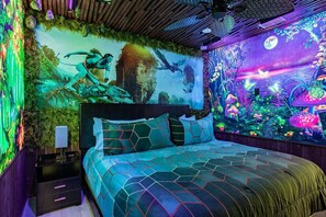 7 chambres, bureau, fer et planche à repasser, lit parapluie