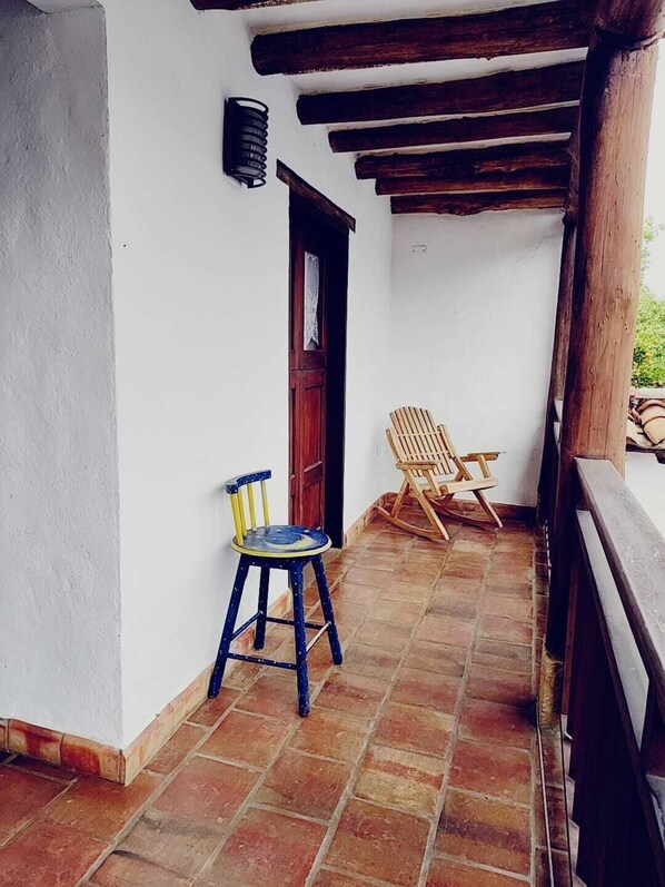 Living area - Hotel Casa El Mandarino (Barichara)