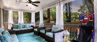 Family-Friendly Atlanta Home Near Airport with Patio, Backyard & EV Charger