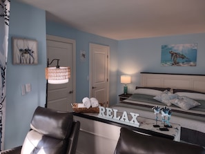 1 chambre, fer et planche Ă repasser, Wi-Fi gratuit, draps fournis