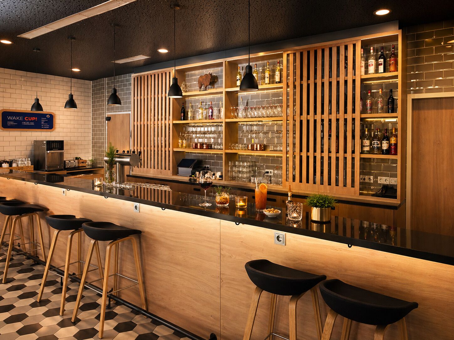 Bar (in der Unterkunft)