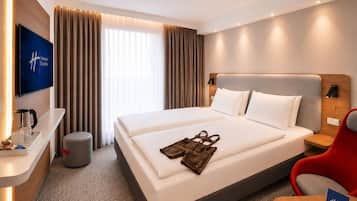 Ropa de cama hipoalergénica y escritorio
