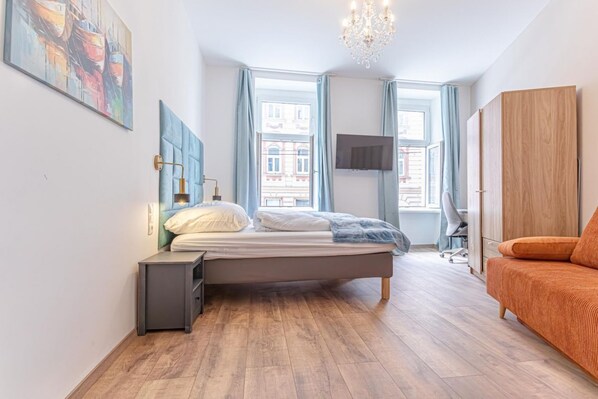 1 chambre, Wi-Fi, draps fournis