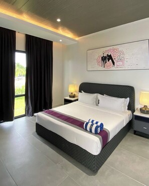 Luxury-Villa, 3 Schlafzimmer, Nichtraucher, Badewanne