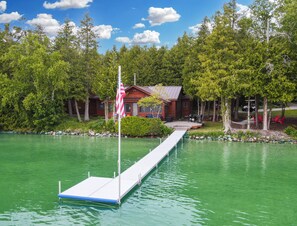 Exterior - Camp Windy Dock: Winter Wonderland Awaits-  Snowmobiling, Ice Fishing, and More! (Presque Isle)