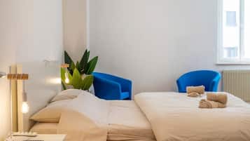 2 chambres, fer et planche Ă repasser, Wi-Fi, draps fournis