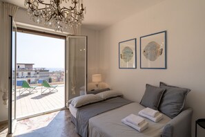 1 室のベッドルーム、アイロン / アイロン台、WiFi、ベッドシーツ