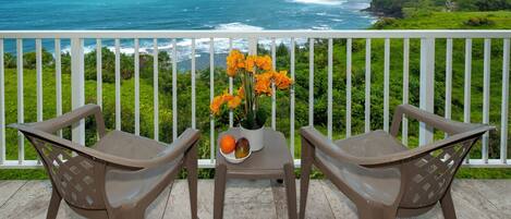 Condo, várias camas, sacada, vista para a praia (4303) | Área da propriedade