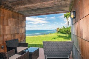 Condo, Multiple Beds, Patio, Ocean View (J1) | Terrace/patio - Sealodge J1 (Princeville)