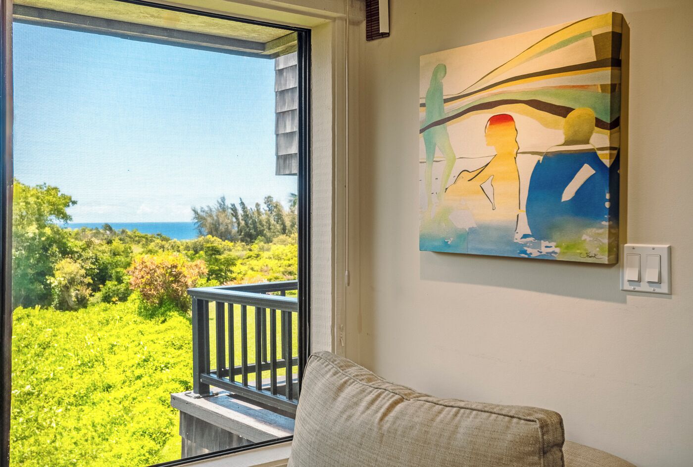 公寓客房, 多張床, 陽台, 花園景觀 (B4) | 住宿內部