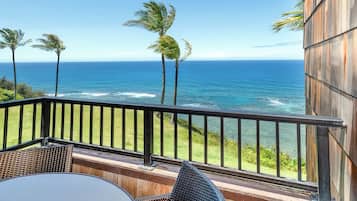 Appart'hĂŽtel, plusieurs lits, balcon, vue ocĂ©an (D7) | Enceinte de lâhĂ©bergement