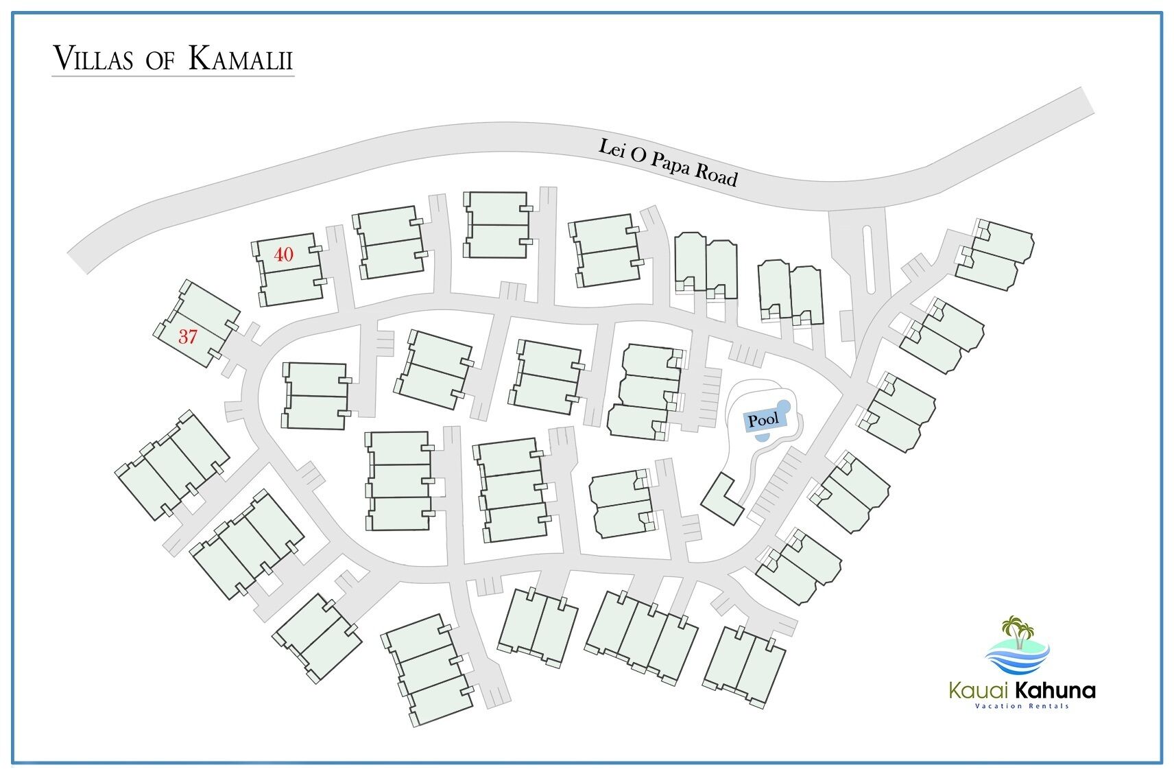 Kort over overnatningsstedet