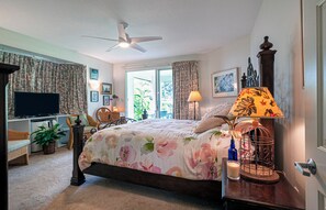 Condo, Multiple Beds, Hot Tub, Ocean View (411) | 2 bedrooms, individually decorated, individually furnished, bed sheets - Emmalani Court 411 (Princeville)