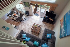 Living area - Puamana 25B (Princeville)