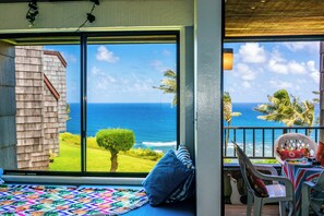 Blick von der Unterkunft