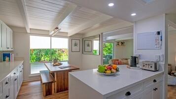 Condo, Multiple Beds, Patio, Garden View ( 2C) | Private kitchen | Coffee/tea maker