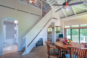 Condo, Multiple Beds, Balcony, Garden View (210A) | Dining - Paniolo 210a (Princeville)