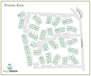 Property map - Puamana 25A (Princeville)