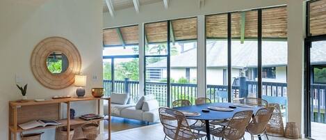 Condo, Multiple Beds, Balcony, Garden View (5B) | Dining