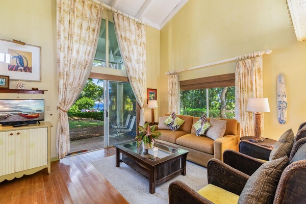 Condo, Multiple Beds, Patio, Garden View (21D) | Living area