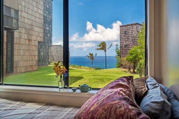 公寓客房, 多張床, 庭院, 海灘景觀 ( F1) | 住宿內部