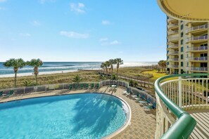 Indoor pool, a heated pool