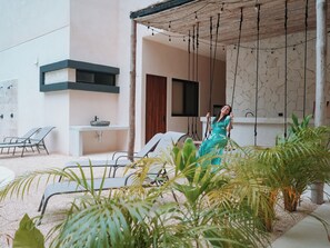 Terrein van de accommodatie