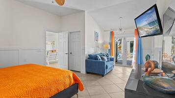 3 bedrooms, desk, iron/ironing board, free WiFi